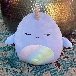 Squishmallows Naomi the Narwhal 11in EUC